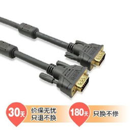 綠聯(lián)11648 VGA連接線 發(fā)燒級(jí)線材，筆記本連接投影儀的可靠選擇